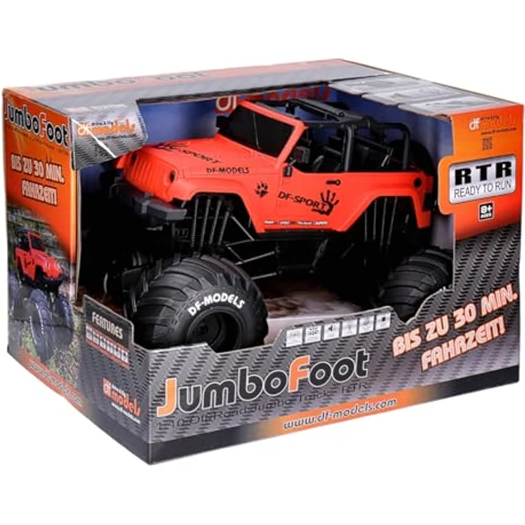 df models DF Jumbo Foot, Off-Road-Wagen 1:10, 1200 mAh – Bild 2