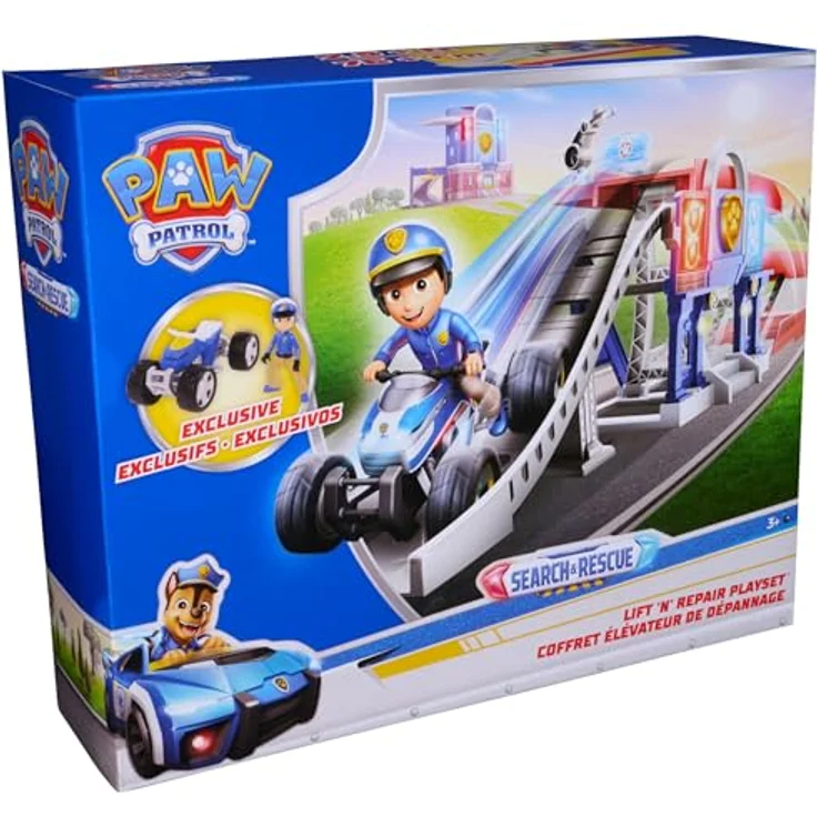 Spin Master PAW Search & Rescue - Lift & Repair Set, Spielzeugauto für kreatives Rollenspiel, mehrfarbig, für Kinder ab 3 Jahren – Bild 10