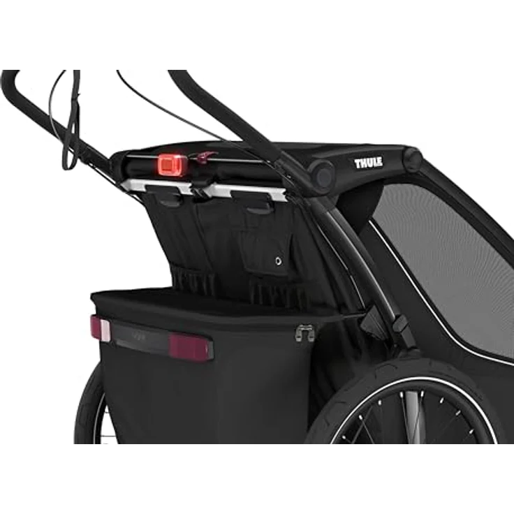 Thule Chariot Sport 2, Veloanhänger mit schneller Einhand-Umwandlung in Kinderwagen und sicherer Ein-Klick-Befestigung – Bild 12