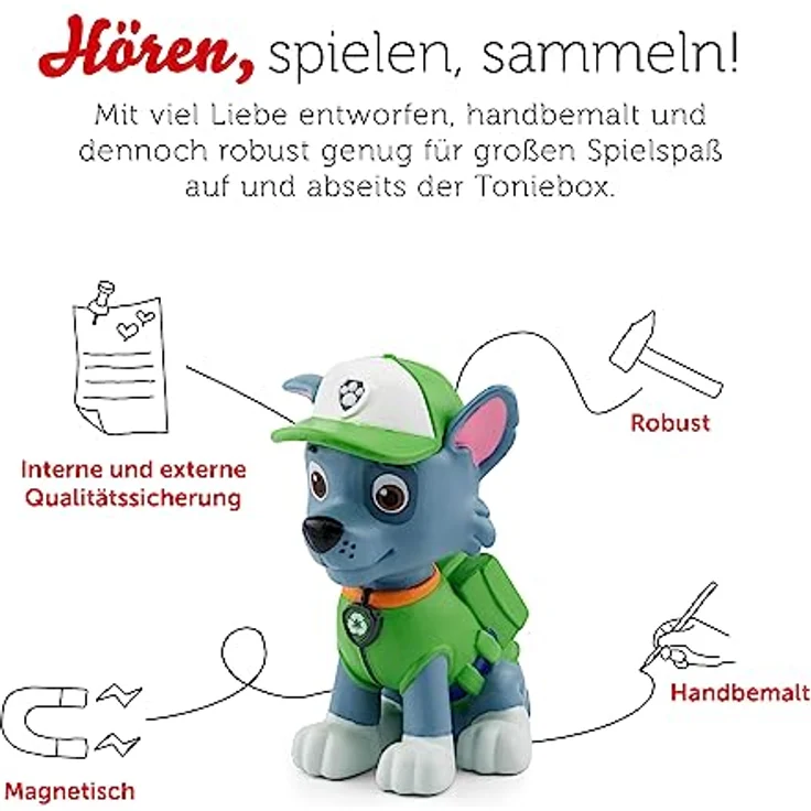tonies Hörfiguren für Toniebox, PAW Patrol – Die Hungeschau, Hörspiel mit 4 Geschichten für Kinder ab 3 Jahren, Spielzeit ca. 50 Minuten – Bild 3