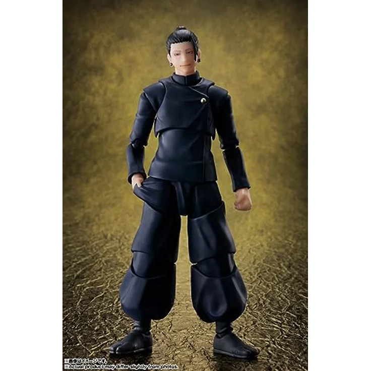TAMASHII NATIONS Jujutsu Kaisen Suguru Geto Actionfigur, ca. 15,5 cm, 4 optionale Ausdrucksteile, mit Handy Zubehör – Bild 5