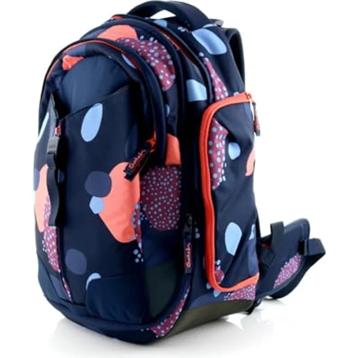 Satch Schulrucksack satch match, robuster und erweiterbarer Rucksack aus 100% recyceltem, wasserabweisendem Polyester, ergonomisches Design – Bild 3