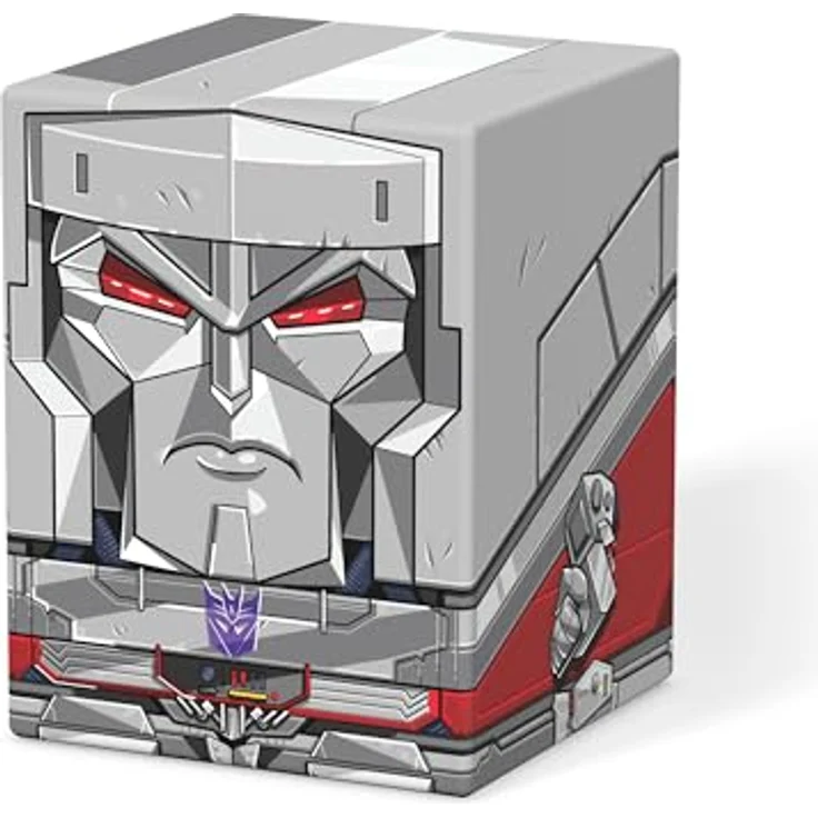 Squaroes SQR100231 - Squaroes Squaroe Transformers TR005 - Megatron - Deckbox für bis zu 100 doppelt gesleevte Karten, aus 78% nachhaltigen Materialien, vollständig bedrucktes Design – Bild 2