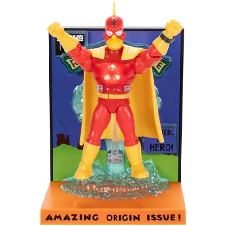 Disney Die Simpsons 12,7 cm Premium-Sammler-Actionfigur „Radioactive Man“ – Bild 4