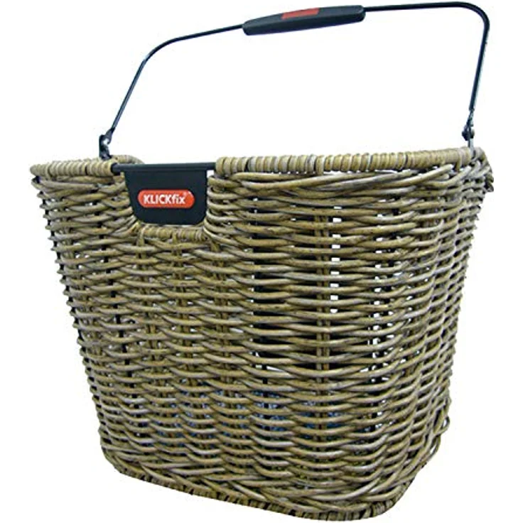 KLICKfix Lenkerkorb Structura Retro, Braun (olivbraun), 25 x 34 x 27 cm, 0375ROL – Bild 1