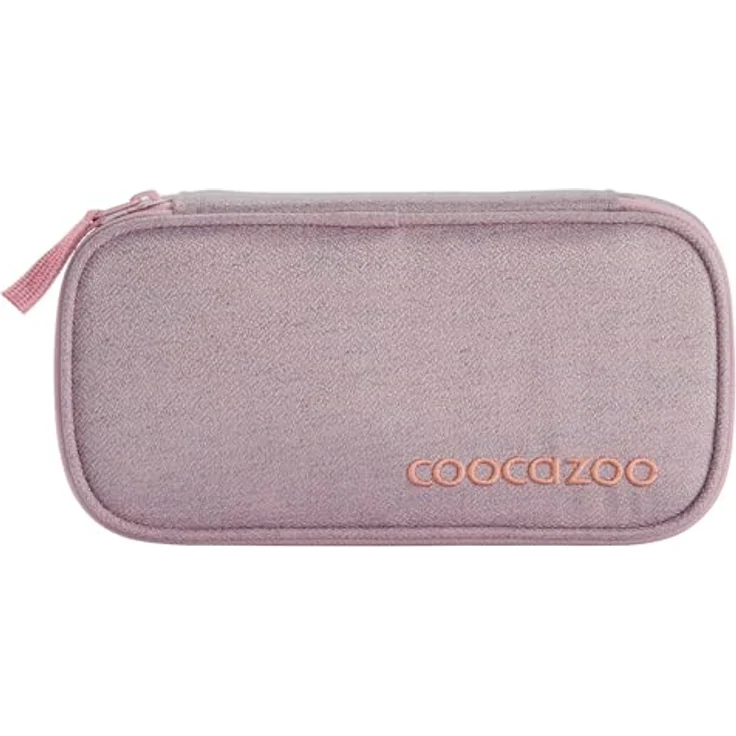 Coocazoo Mäppchen „Mixed Faded Rose“, rosa, Federmäppchen mit großem Hauptfach, Stiftschlaufen und Extra-Fächern, ab der 3. Klasse – Bild 1