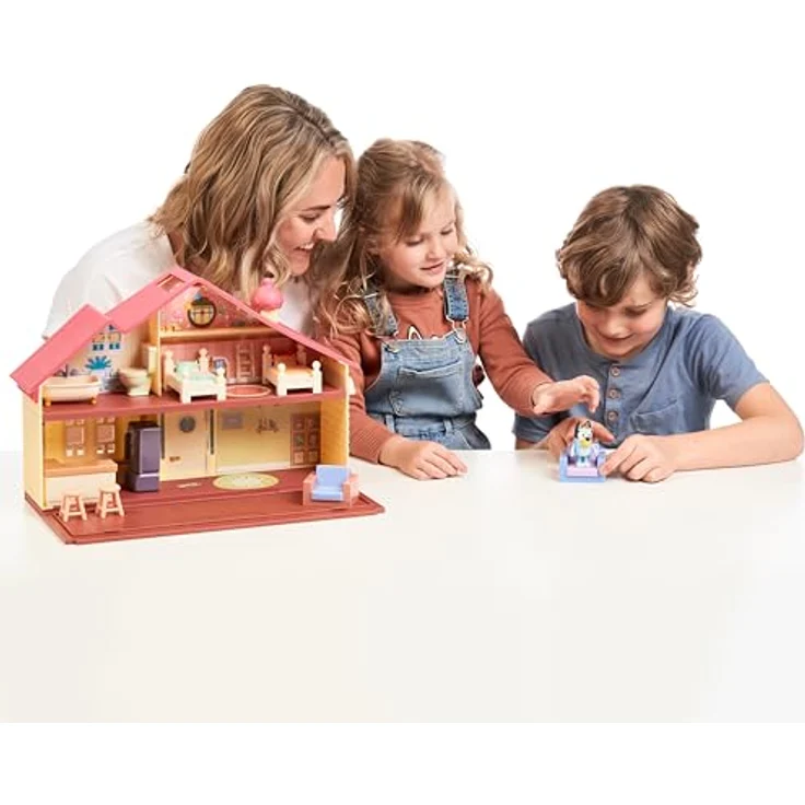 Moose Puppenhaus Bluey- Spielhaus, inklusive Bluey-Figur – Bild 9