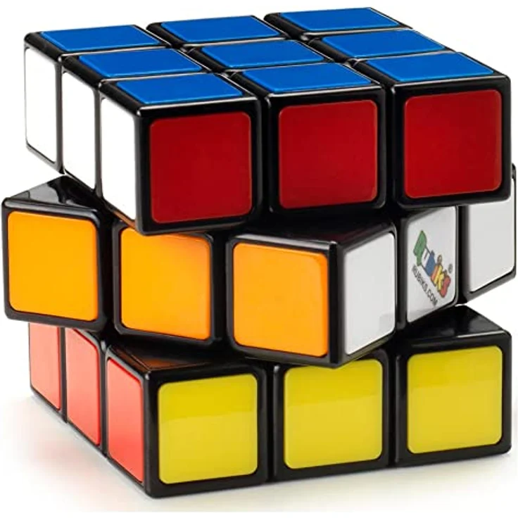Rubik's 6063336 Original Farb-Matching Puzzle, Klassischer Problemlöserwürfel Verpackung, Einzelbett, Rubiks Cube 3x3 (Eco) – Bild 3