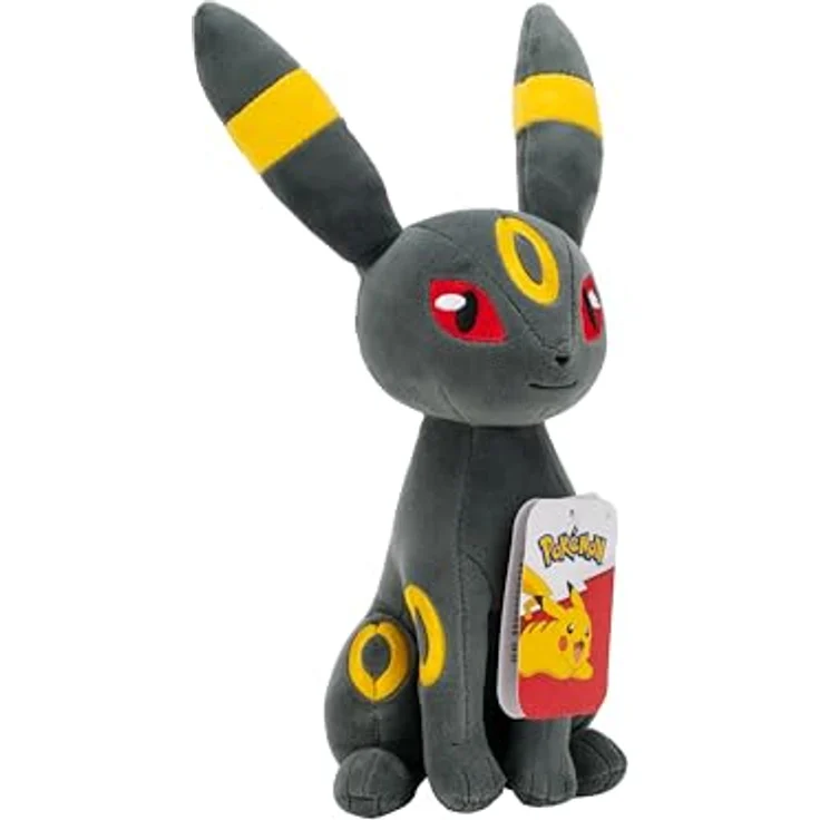 Pokémon PKW4264 Nachtara Plüschfigur, 20 cm, offizielles Plüsch aus superweichem Material – Bild 1
