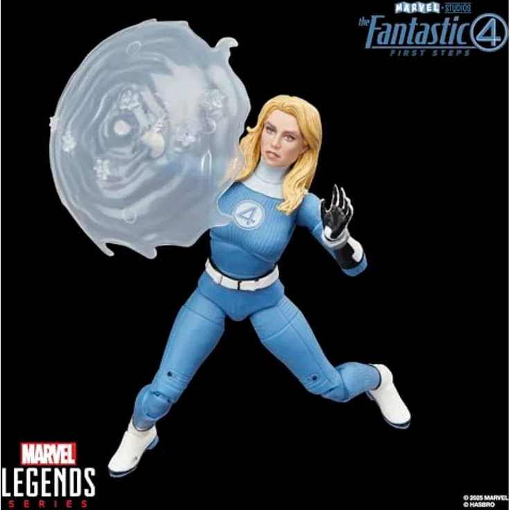 Marvel Legends Series Marvel's Invisible Woman Action-Figur, 15 cm große Premium-Sammelfigur mit filminspirierten Accessoires und mehr als 20 Bewegungspunkten – Bild 4