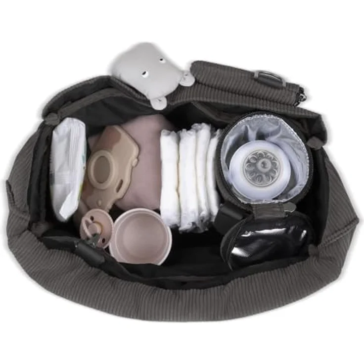 ABC Design Wickeltasche Urban Almond, inklusive umfangreichem Zubehör, in Mandel-Farbe – Bild 2