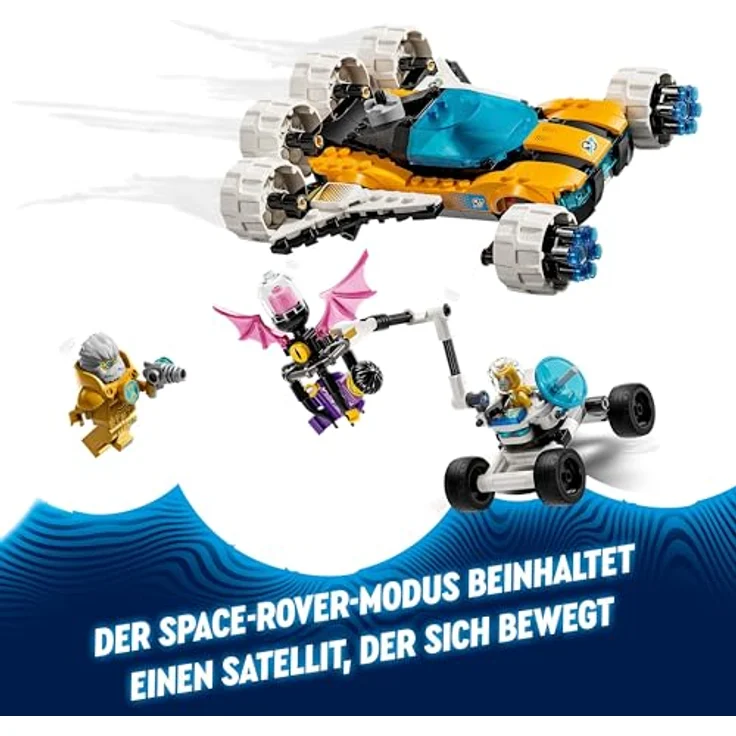 LEGO DREAMZzz Der Weltraumbuggy von Mr. Oz, Set mit Spielzeug-Auto oder Space Shuttle, inklusive Minifiguren Mr. Oz, Albert und Jayden, Weltraum-Geschenk für Jungen und Mädchen ab 8 Jahren 71475 – Bild 5