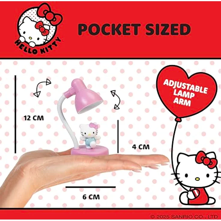 BlueSkyStudios Sanrio Tischlampe Hello Kitty Mini, niedliche Dekoration für Sammler – Bild 3