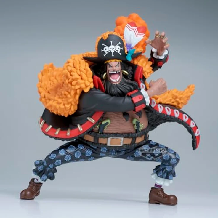 Banpresto One Piece - Marshall D. Teach Battle Record Collection, limitierte PVC-Sammelfigur, offiziell lizenziert, hochwertig verarbeitet – Bild 3