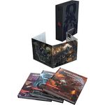 Dungeons & Dragons Core Rulebook Geschenk-Set, 12 Jahre+ (Deutsche Version), Schwarz - Alle drei Grundregelwerke in einem eleganten Schuber, inklusive Spielleiterschirm