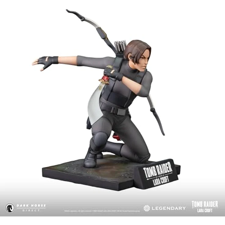 DARK HORSE COMICS Tomb Raider PVC Statue The Legend of Lara Croft, 19 cm, detailreiche Sammelfigur in bedruckter Box – Bild 6