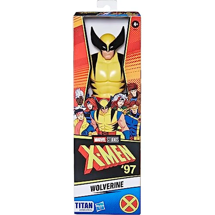 Marvel X-Men Wolverine Titan Hero Serie Action-Figur, 28,5 cm groß mit 5 Bewegungspunkten, ab 4 Jahren, Superhelden-Spielzeug – Bild 3