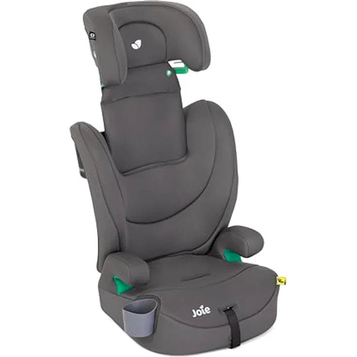 Joie Elevate R129, Kindersitz i-Size mit 5-Punkt-Gurt, atmungsaktivem Mesh-Gewebe und abnehmbarem, waschbarem Bezug – Bild 4