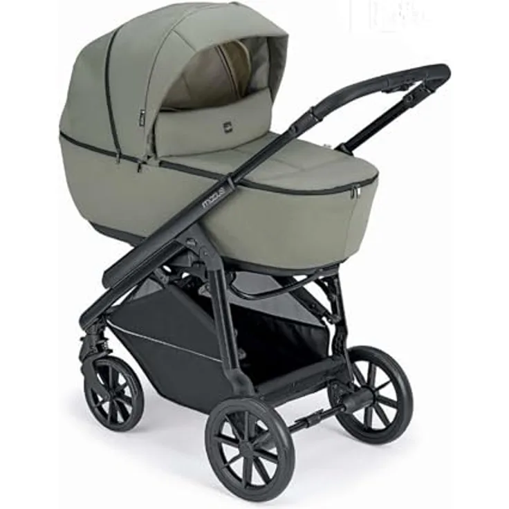 Cam Modus Duo 2in1 Kombi-Kinderwagen, inkl. atmungsaktiver Matratze, modernes Design, mehrfach verstellbare Rückenlehne, vielseitig einsetzbar