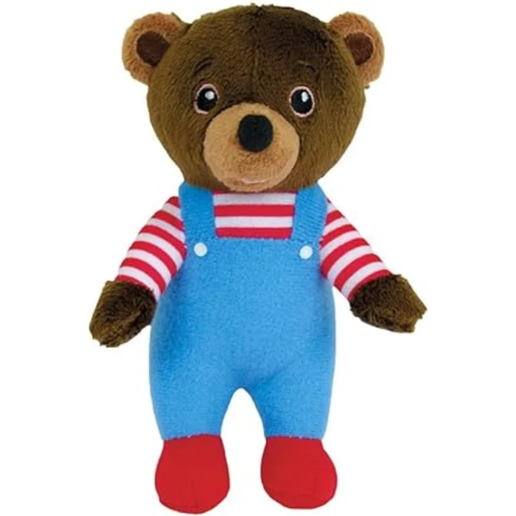 Jemini Plüsch-Set für Familie, 3 Plüschtiere: Kleiner Braunbär 13 cm, Mama Bär & Papa Bär 19 cm, hypoallergen, ab der Geburt, waschbar 30 °C – Bild 5