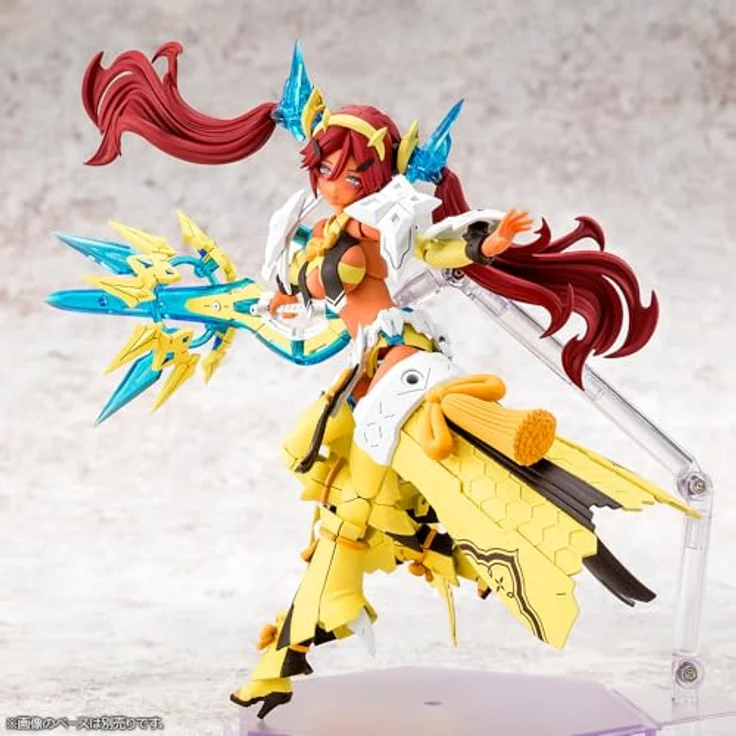 Kotobukiya Megami Device Plastic Model Kit Auv Ame No Uzume Sunshine, 18 cm, mit Artikulationspunkten und Austauschteilen – Bild 8