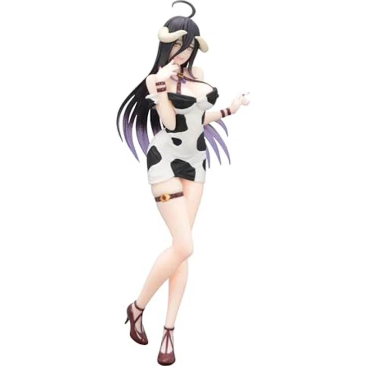 Furyu Albedo Mini-Dress Cow Pattern Version Figur 21 cm, Overlord Trio-Try-it, Sammelfigur – Bild 1