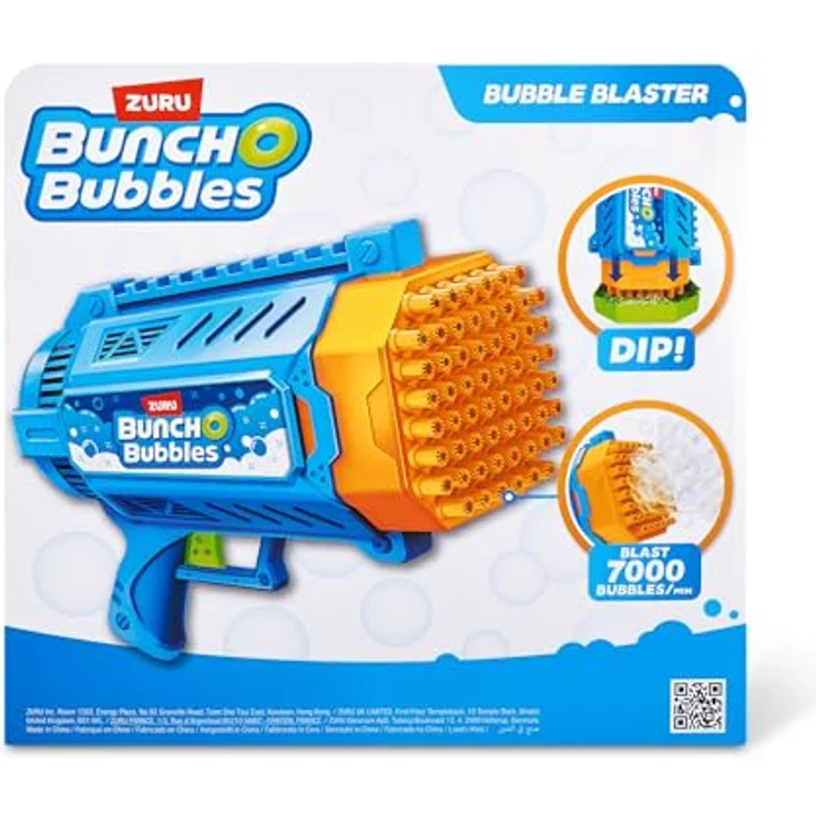 Zuru Bunch O Bubbles Blaster Medium S1 (11348), motorisierter Blasenblaster erzeugt bis zu 7.000 Blasen pro Minute – Bild 6