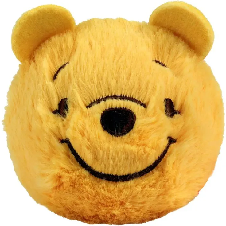 TY Beanie Bouncers Winnie The Pooh, Plüsch-Hüpfball mit hoher Sprungkraft, handgefertigt, Disney-lizenziertes Sammlerstück