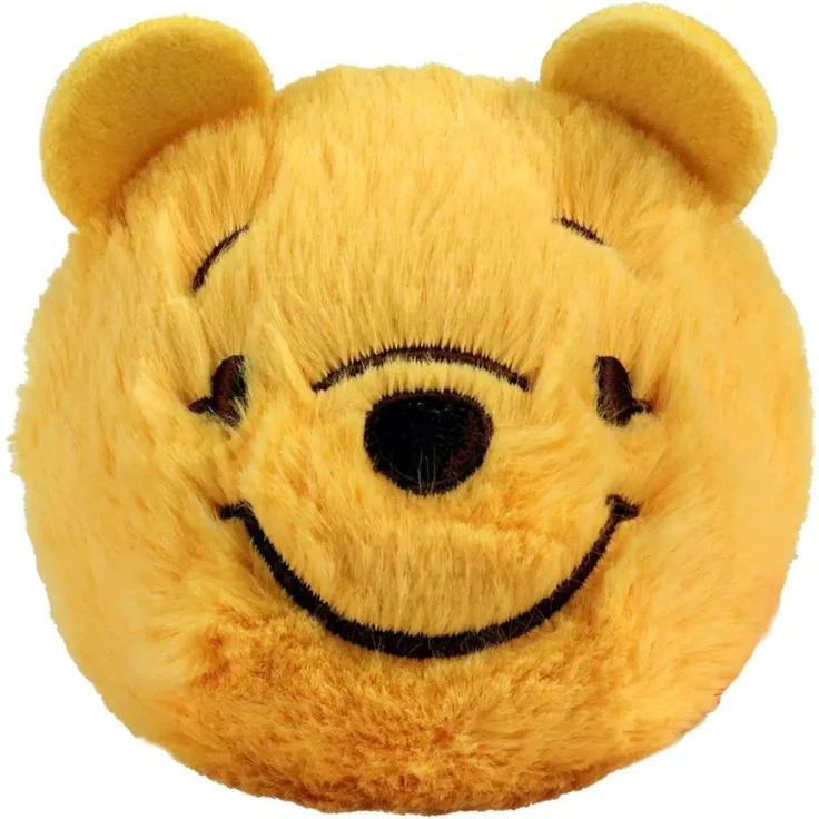 TY Beanie Bouncers Winnie The Pooh, Plüsch-Hüpfball mit hoher Sprungkraft, handgefertigt, Disney-lizenziertes Sammlerstück – Bild 1