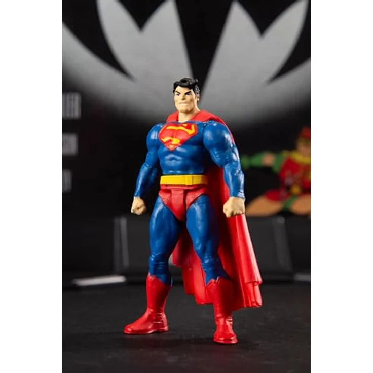 McFarlane DC Direct Page Punchers 4er-Pack Actionfiguren, Batman (Black Suit), Son of Batman (Dark Knight Returns #3), Superman, Joker (Dark Knight Returns #4), 7 cm – Bild 5