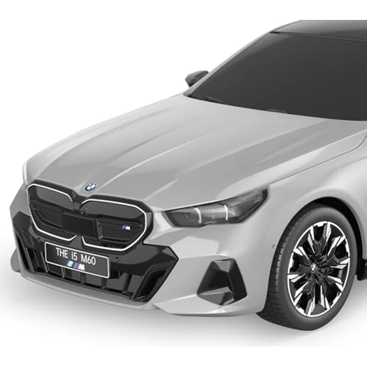 Jamara BMW i5 1:24 grau 2,4GHz, Deluxe Car Modell mit originalgetreuer Lackierung und ergonomischer Fernsteuerung – Bild 5