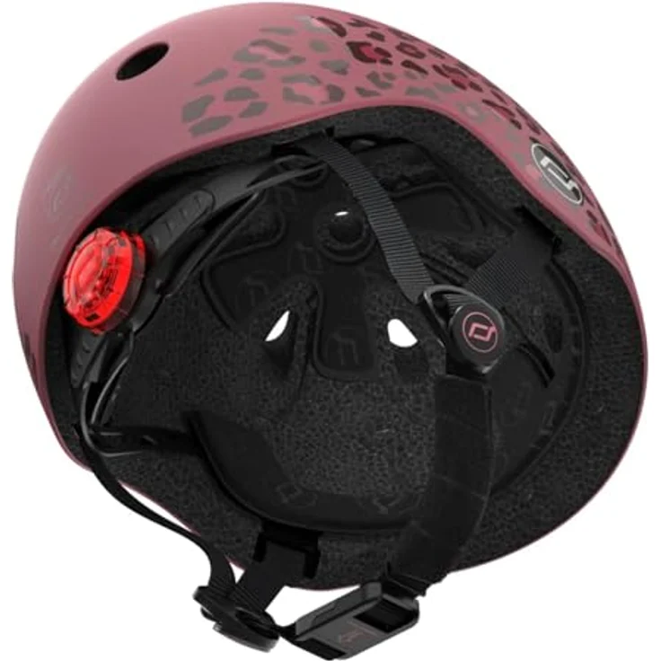 Scoot and Ride Lifestyle Baby Helm XXS-S Wildcat 181206-00077, Kinderfahrradhelm in Wildcat Design – Bild 4