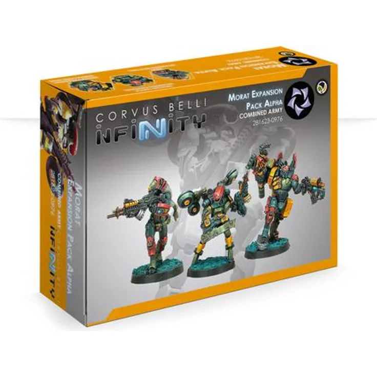 Infinity Morat Expansion Pack Alpha, Sammelfiguren - kämpferische Morat, nie ergeben,  unerbittliche Kämpfer