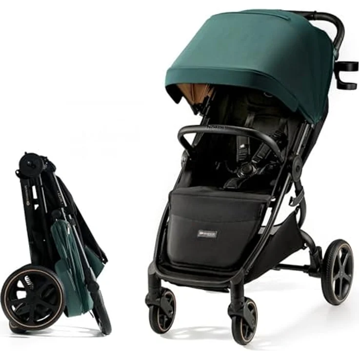 kk Kinderkraft Mitzy Green, Kinderbuggy in Grün – Bild 1