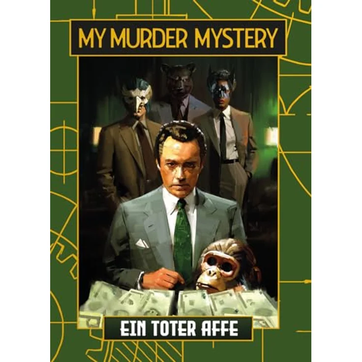 Horrible Games My Murder Mystery: EIN Toter AFFE, Partyspiel für 5-7 Spieler, ab 14 Jahren, 120 Minuten Spielzeit, auf Deutsch – Bild 2