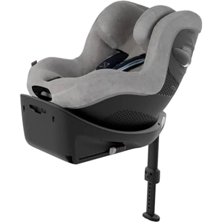 CYBEX Gold Sommerbezug, Für Kinder-Autositz Sirona Gi i-Size, Grau - Hochwertiger Sommerbezug aus Viskosematerial für angenehme Kühle – Bild 3