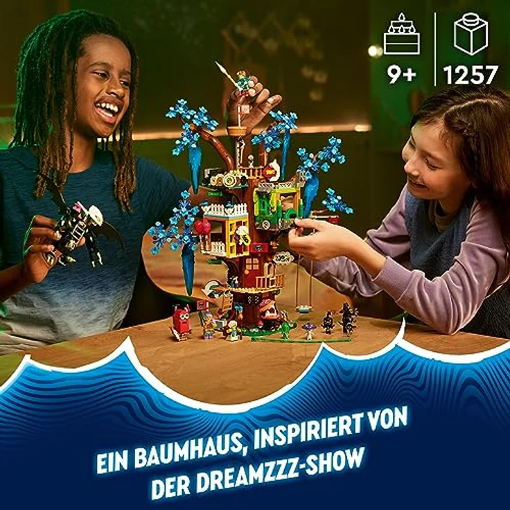 LEGO 71461 DREAMZzz Fantastisches Baumhaus Set, baue 2 Verschiedene Versionen, mit Mrs. Castillo, Izzie, Mateo und dem Nachtjäger als Minifiguren, fantasievolles Spielzeug basierend auf der TV-Show – Bild 2