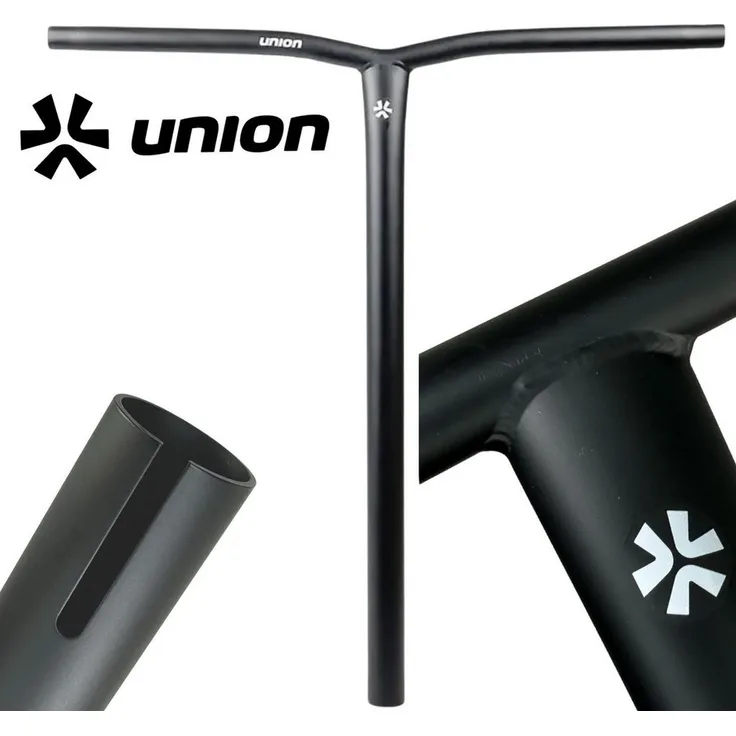 Union Uniq Bend Bar, Oversized HIC Stunt-Scooter Lenker aus leichtem Stahl, schwarz