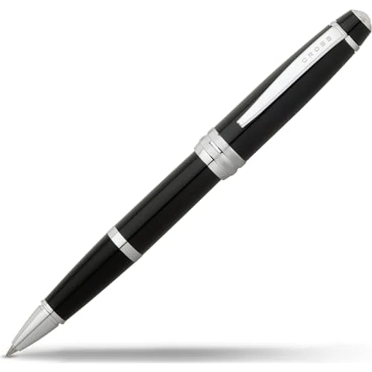 OTTO Füllfederhalter, Bailey Kollektion mit Schwarzlackoberfläche und schwarzem Tintenfass – Bild 2