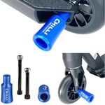 Chilli Stuntscooter Chilli Pro Scooter Stunt-Scooter Pegs Barrel Blau, Aluminium, leicht, ideal für Park Rider