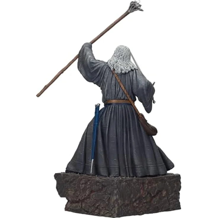 SD Toys Actionfigur Der Herr der Ringe Gandalf aus Moria, 27 cm, grau/braun, 100% Kunststoff, in Geschenkverpackung – Bild 2