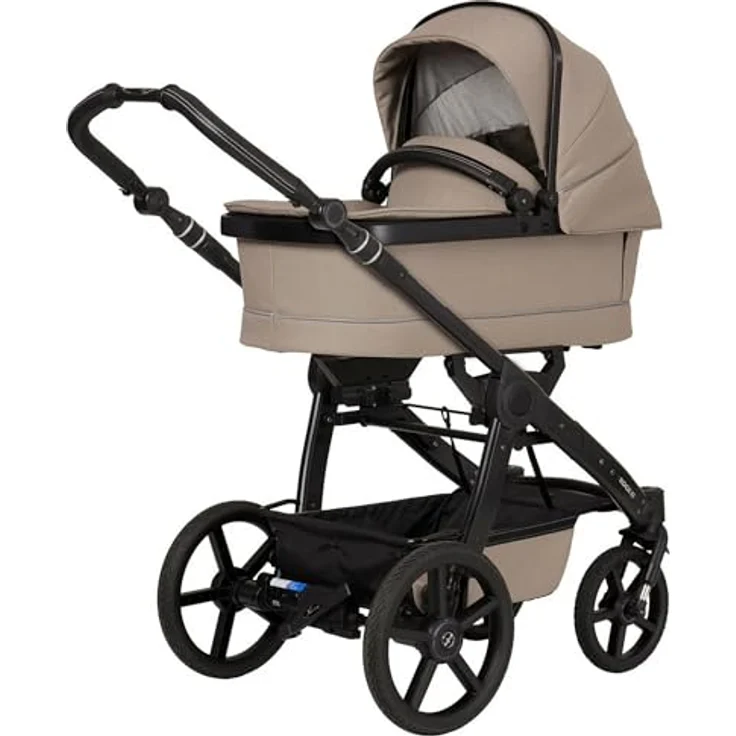 Hartan Kinderwagenset Rock IT Outdoor, Sand, 3-teilig, mit Federung, kugelgelagerten Rädern, 5-Punkte-Gurt, Made in Germany – Bild 4