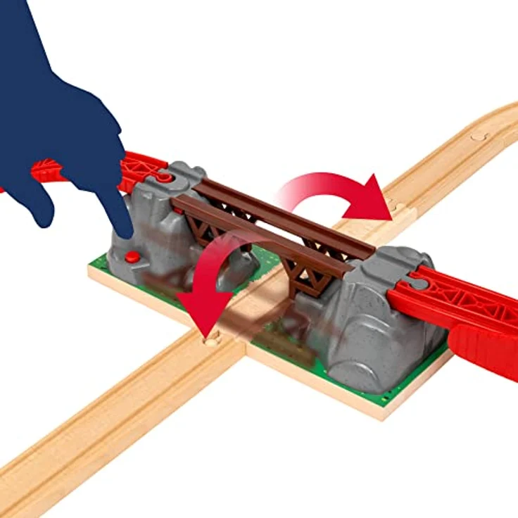 Brio Smart Tech Sound Feuerwehreinsatz-Rettung, interaktive Holzeisenbahn mit Aktionssymbolen und App-Funktion – Bild 5