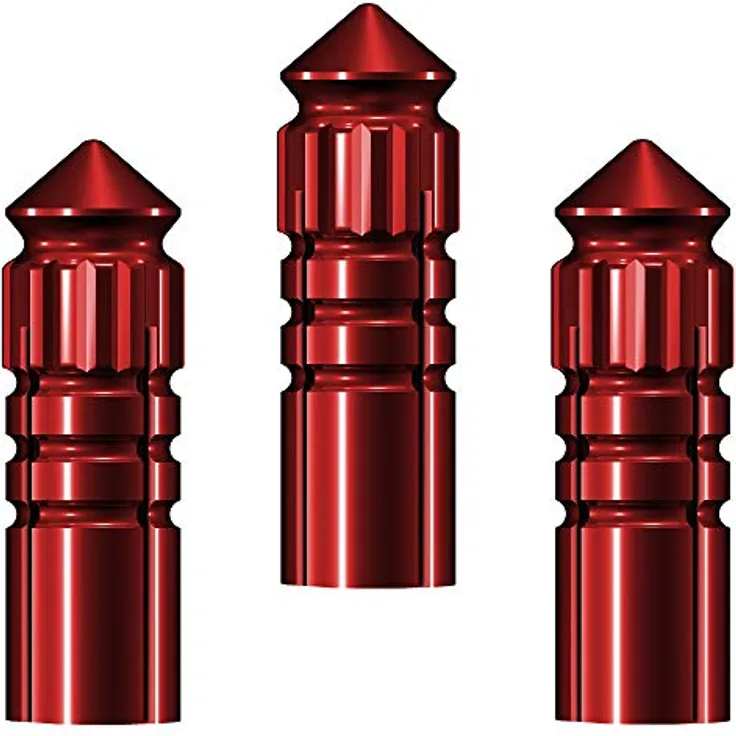 Mission Darts Unisex – Erwachsene Mi_FP1 Flightprotector, rot, 1 Set (3)