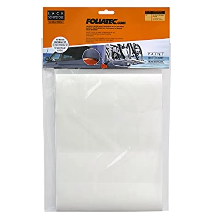 FOLIATEC Lack Schutzfolie Fahrradträger, Universal-Set, 10-teilig – Bild 1