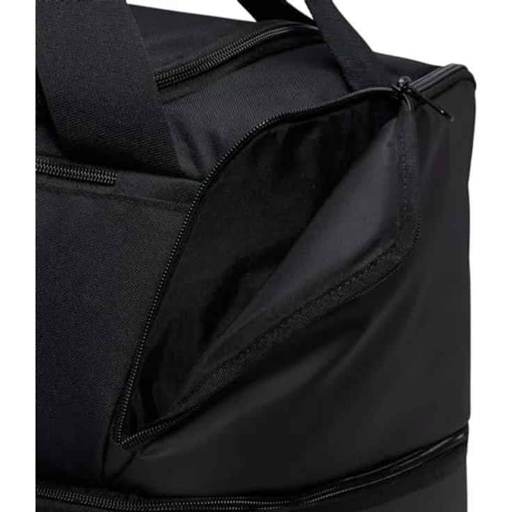 Nike Sporttasche Team M Bag, robuste Sporttasche mit geräumigem Hauptfach, hartem Boden und 37 Liter Volumen, schwarz – Bild 10