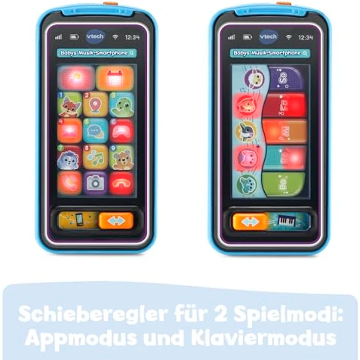 VTech Babys Musik-Smartphone - Spielzeughandy mit Musik und Tasten - Flexible Gestaltung – Bild 2