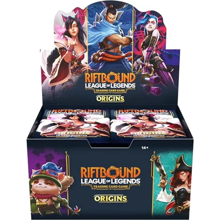 uvs games Riftbound League of Legends - Set One Origins Booster Display, 24 Booster mit 14 Sammelkarten pro Pack – Bild 5