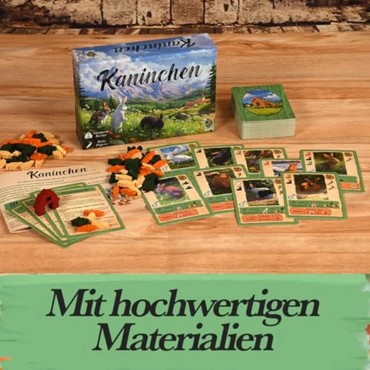 Kobold Spieleverlag Kaninchen, smartes Legespiel für 2-4 Spieler, kompakte Reisegröße, auf Deutsch – Bild 5