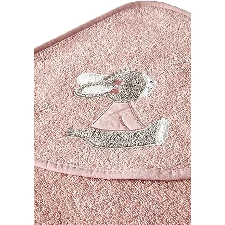 Sterntaler Kapuzen Badetuch 80 x 80 cm Esel Emmi Girl flora rose – Bild 5